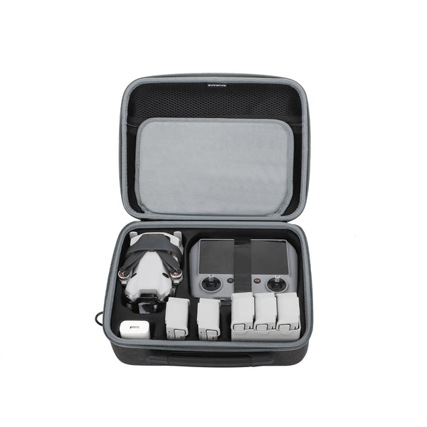 Hensych Mini 4 Pro Carrying Case, Hardshell Bag, Waterproof Storage Case, RC Accessories, Travel Bag for DJI Mini 4 Fly More Combo with DJI RC 2/RC N2 Drone Accessories (Hexapower Multi-Purpose Kit)