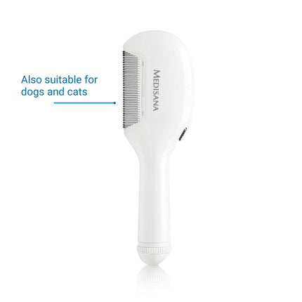 Medisana LC 860 electric lice comb, comb against head lice and nits, nit comb, suitable for dogs and cats