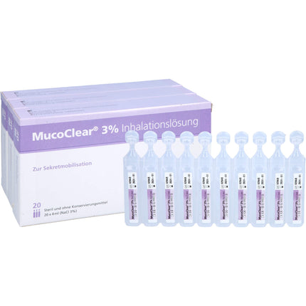 MucoClear 3% inhalation solution, 240 ml solution