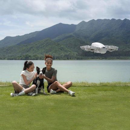 DJI Neo, mini drone with 4K UHD camera for adults, 135g self-flying drone that follows you, hand launch, subject tracking, QuickShots, stable video, built-in propeller guards (controller-free)