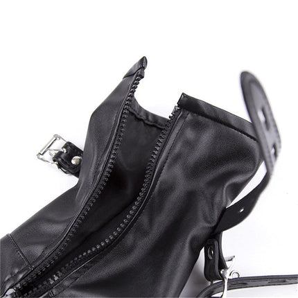 OnundOn Leather Boots Foot Restraint Set Doggy SM Bondage