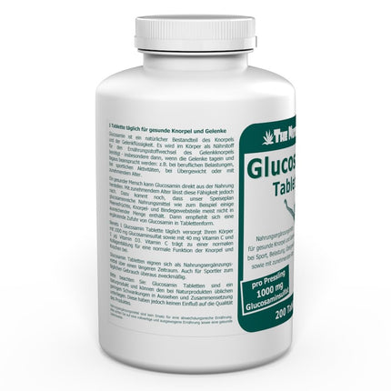 Glucosamine 1000 mg per tablet - 200 tablets - 6-7 month supply