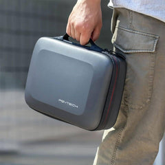 PGYTECH Carrying Case for DJI Mini 3/3 Pro/Mini 4 Pro Waterproof PU Leather Carrying Case Compatible with DJI RC2/RC/RC-N1 Remote Control Drone Accessories with Shoulder Strap