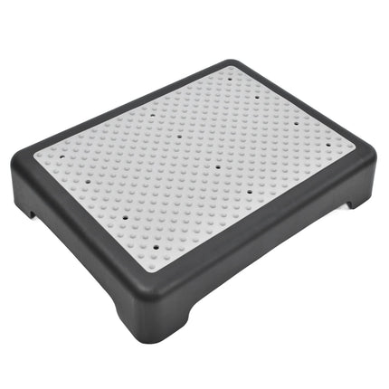 Non-slip half steps, step stool bathroom step bed footstool plastic stair aid mobility step half step stool, for adults elderly people