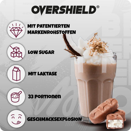Overshield® Crème de la Crème (One Size, Choco Coco Cream)