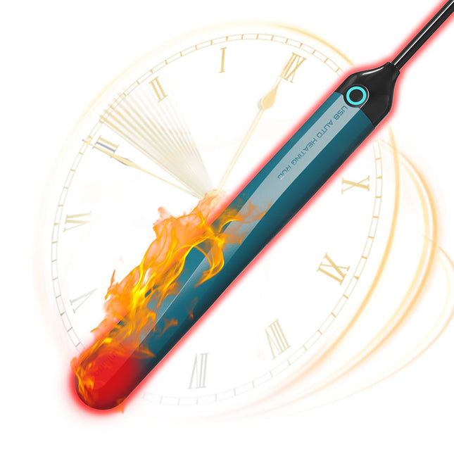 Heating rod for male masturbator, 115℉ (46℃) fast heating USB heating rod with automatic temperature control and indicator light, sex toy warmer