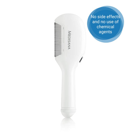 Medisana LC 860 electric lice comb, comb against head lice and nits, nit comb, suitable for dogs and cats