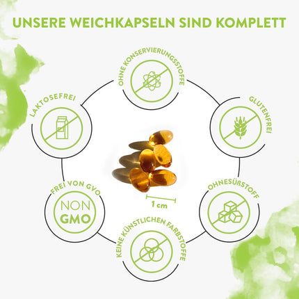 Vitamin D3 K2 high dose with virgin olive oil - Vitamin D high dose 2000 IU + Vitamin K2 MK7 100μg - Sunshine vitamins Vitamin D K2 GMO-, gluten- and lactose-free 180 Vitamin D3 K2 capsules high dose