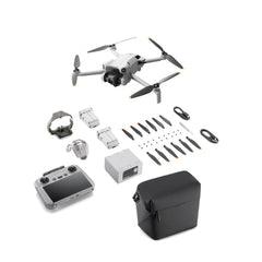 DJI Mini 4 Pro Fly More Combo with DJI RC 2 Remote Controller (Screen Remote Controller), foldable mini drone with 4K camera, under 249g, 34 minutes flight time, 2 additional batteries, Class C0