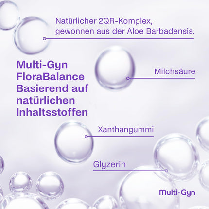 Multi-Gyn Flora Balance Gel 50 ml – Treatment of bacterial vaginosis for women – Optimizes vaginal pH – Clinically proven to strengthen and protect the intimate flora