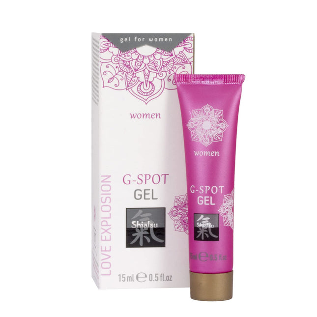 Shiatsu - Stimulating G-spot gel 15g for women Promotes orgasm, desire and passion, more moisture, woman's libido