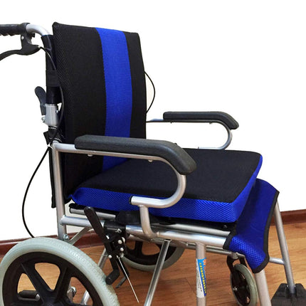 HRRH Wheelchair Cushion, Anti-Decubitus Honeycomb Cushion Breathable Comfort Back Oxford Cloth Material Wheelchair Cushion, (16 * 17.7 * 1.6 inches)