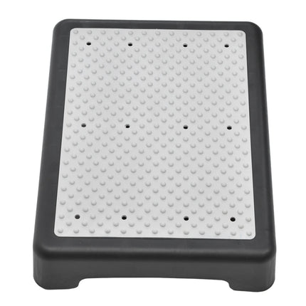 Non-slip half steps, step stool bathroom step bed footstool plastic stair aid mobility step half step stool, for adults elderly people