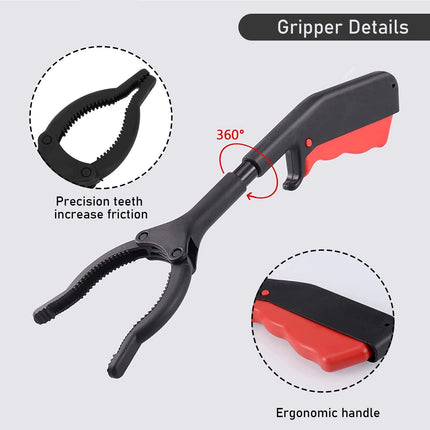 Diyxisk 2 pieces grabber, garbage tongs, lifting aid for seniors, suitable for disabled children adults garden nursing home