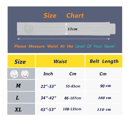 gagaiuco Umbilical Hernia Belt for Men and Women - Abdominal Support Brace with Compression Pads - Umbilical, Belly Button, Upper Abdominal and Lower Abdominal Hernia Prevention Aid.