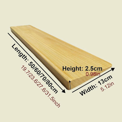 XRDSHY 70 * 13 * 2.5cm wooden door threshold ramp, door threshold ramps, portable, lightweight and easy to transport ramp, door threshold, for sidewalk, can be used as a wheelchair ramp, threshold ramp