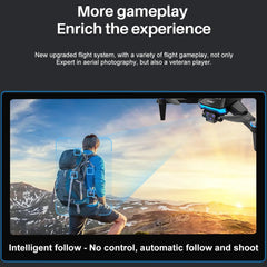 OBEST Drone with Camera, Camera Drone for Beginners, Brushless Motor, 5G WiFi Foldable RC Drone, 360° Obstacle Avoidance, 90° ESC Camera, One-Button Take-off/Landing (2 Batteries)