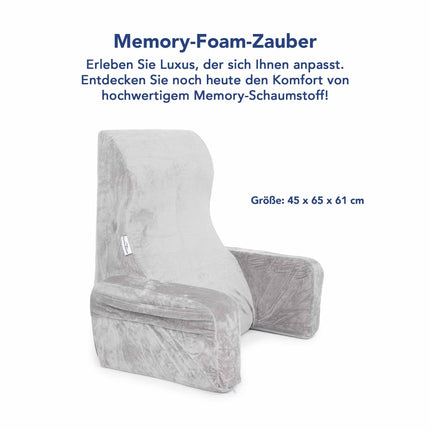 MKS. Memory foam armchair relieves back pain, improves seating posture, and provides ultimate comfort—perfect for relaxing in bed, reading, and sitting.…