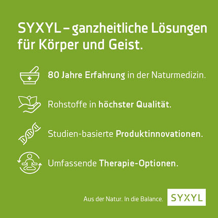 SYXYL Basosyx Hepa Tablets/Dietary supplement with choline to maintain normal liver function &amp; zinc for acid-base balance / 140 tablets in blister pack