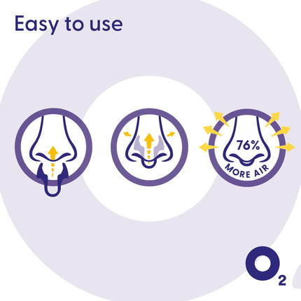 AIRMAX® Trial Pack | Nasal Dilator for Easier Nasal Breathing - Anti-Snoring - Spreads Nostrils - with Storage Case (2 Pieces Sizes S and M)