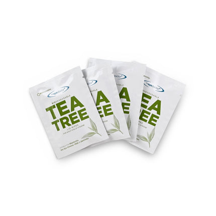 The Eye Doctor Tea Tree Eyelid Wipes - 40x Disposable Eye Wipes - Suitable for Sensitive Eyes, Dry Eyes, Blepharitis, MGD &amp; Demodex - Eco-Friendly, Biodegradable