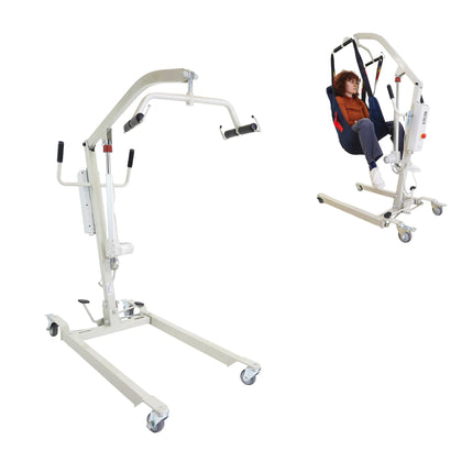 Pepe - Patient hoist, transfer chair, patient transporter, lift chair for the elderly, standing aid (electric transfer)