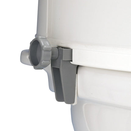 Drive Medical with lid, raised toilet seat Ticco 2G, white