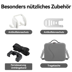 DJI Neo Fly More Combo with Versatile Accessories, Mini Drone with 4K Camera, 135g Self-Flying Drone, Follow Me Function, Hand Launch, AI Subject Tracking, with RC-N3 and 3 Batteries