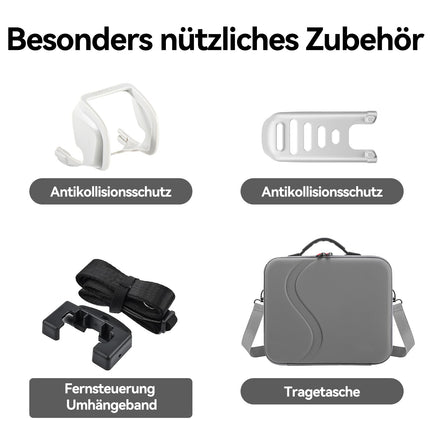 DJI Neo Fly More Combo with Versatile Accessories, Mini Drone with 4K Camera, 135g Self-Flying Drone, Follow Me Function, Hand Launch, AI Subject Tracking, with RC-N3 and 3 Batteries