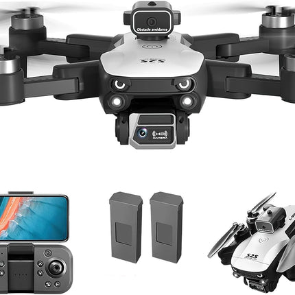 OBEST Drone with 4K Camera, Brushless Motor Drone, FPV Foldable Quadcopter Drone with 360° Active Obstacle Avoidance, Kids Adults Toys &amp; Gifts