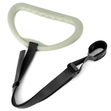 QWORK® Bed Rail Handle Extra Wide 30cm, Anti-Slip and Ergonomically Shaped with Adjustable Strap