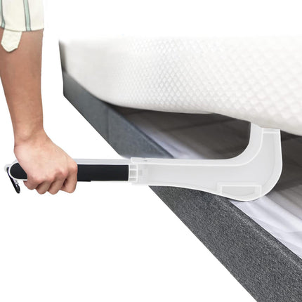Mattress Lifter – Mattress Lifting Tool | Easy Lifter Mattress Riser, Ergonomic Wedge Riser Under The Mattress, Allows Easy Lifting Of Change Sheets For Elderly And Disabled People