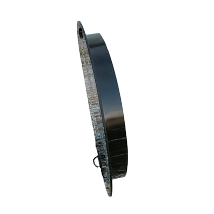 Varile manhole cover for DN1000 KG pipe 115cm - 200kg load capacity | universal manhole cover made of plastic | cistern cover (black)