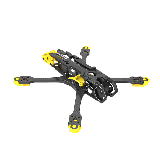 Master 5 FPV Drone Frame- 5 inch Racing Freestyle Quad Kit with Anti-shock Structure Multiple Camera Mount Aluminum Heat Dissipation Module for DJI Air Unit O3 FPV FC ESC VTX ANTENNA GPS