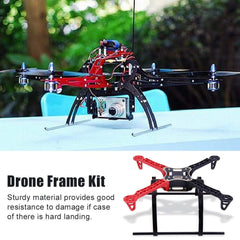 Drfeify RC Drone Frame Kit, Plastic Fiberglass X-Structure Drone Frame Kit Playing Accessories for 4-Axis Drones Musical Instrument Accessories