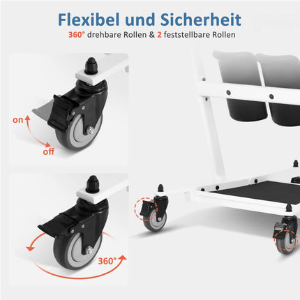 M MCombo Patient Lifter Standing Aid Bed Seniors, Care &amp; Aids Transfer Aid 180KG, Walking Aid Wheelchair 86 * 64 * 118 CM, STA446