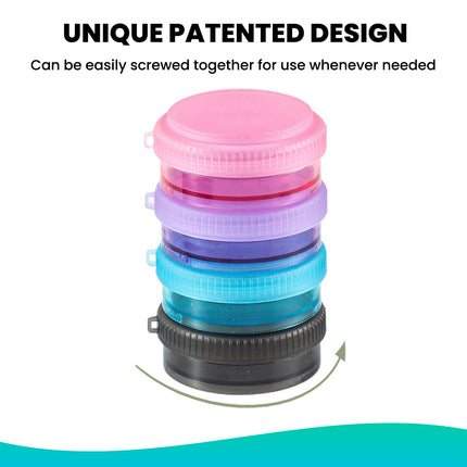petellow Pod Case Storage Box for Fragrance Pod Aroma Pod - BPA-Free Protective Case for Storing Aroma Box - Violet