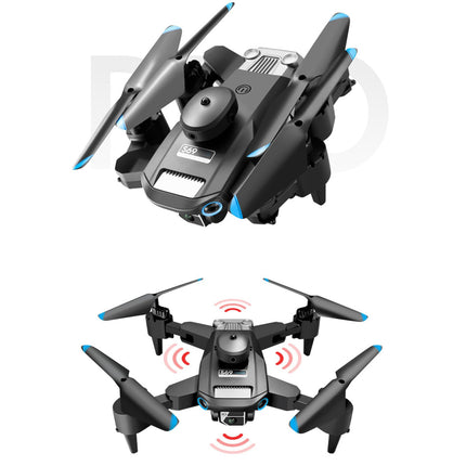 Drone with 4K UHD Camera, 50x Zoom, Gravity Sensing, Intelligent Hovering, 15-Min Flight Time, Level 4 Wind Resistance, RC Quadcopter for Beginners