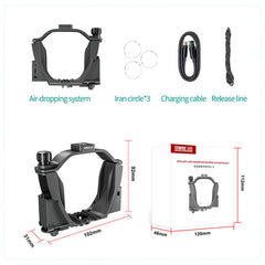 LICHIFIT Drone Airdrop System with 1/4 Screw Hole Interface for DJI Air 3 Photosensitive Thrower Transport Delivery Payload Release Dropping Device