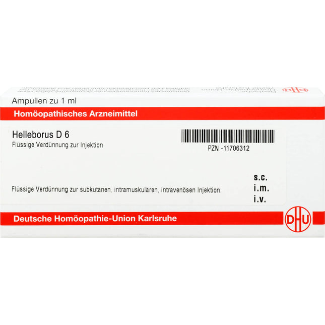 Helleborus D 6 ampoules