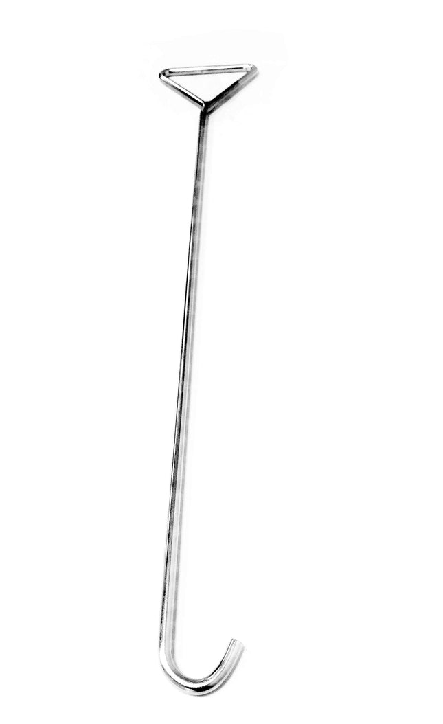 ShopHerzog HOHAGE manhole cover hook MADE IN GERMANY approx. 770 mm manhole cover hook game hook stainless for oval hole