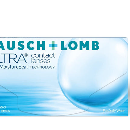 Bausch + Lomb Ultra, spherical premium monthly contact lenses, soft contact lenses, 6 pieces BC 8.5 mm / DIA 14.2 / -1.50 diopters