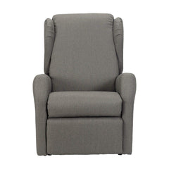 Sime CY-2 ADJUSTABLE electric recliner chair for seniors Zero Gravity, 2 motors, independently adjustable backrest and footrest, 2 wheels, anti-decupid memory, dirt-resistant recliner chair, dove grey