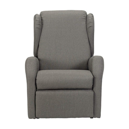 Sime CY-2 ADJUSTABLE electric recliner chair for seniors Zero Gravity, 2 motors, independently adjustable backrest and footrest, 2 wheels, anti-decupid memory, dirt-resistant recliner chair, dove grey
