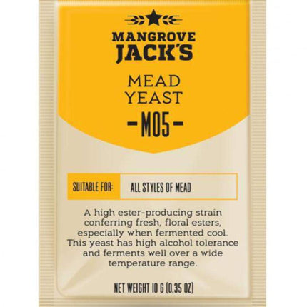 Dry yeast Mead - Mangrove Jack's Craft Series - 10 g top fermented