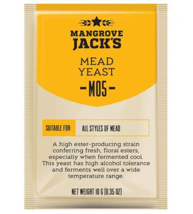 Dry yeast Mead - Mangrove Jack's Craft Series - 10 g top fermented