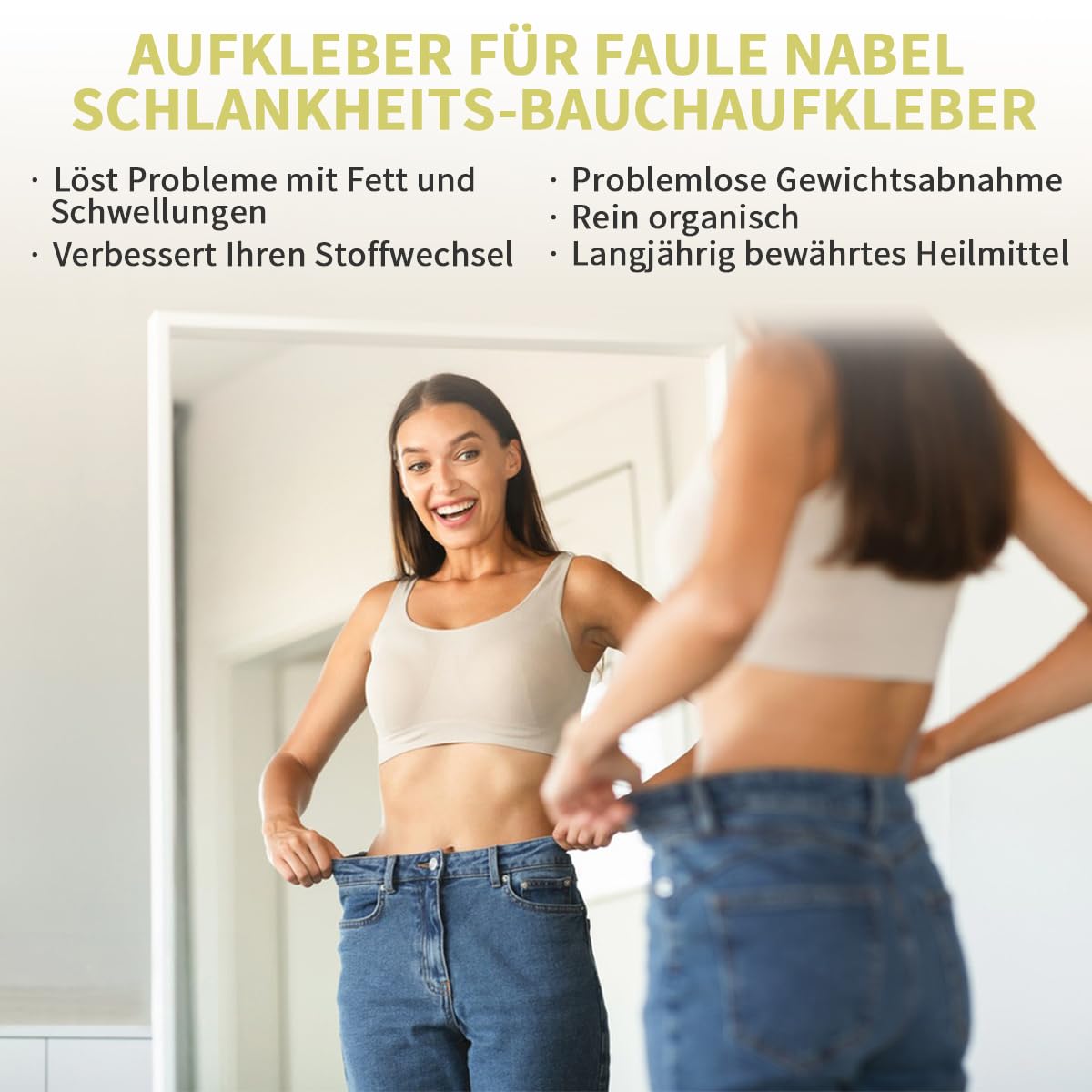 30 StüCk,Abnehmen Schnell Fettverbrenner,Natural Herbal Sticker,Navel Sticker,Slimming Patch,Abdominal Detox Abnehmen,Eimer Taille,Bauchfett Taille,Schnelles Abnehmen Nicht Reizend,Abnehmpflaster