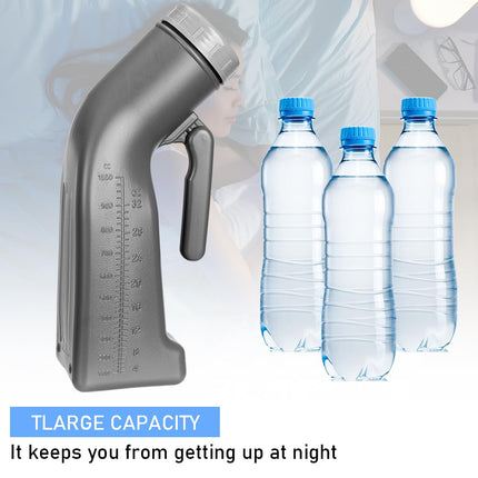 Urine bottles for men women travel urinal unisex urine bottle 1000ML pee bottle with lid urine bottles for car travel camping