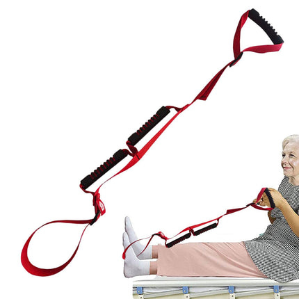 BAOK Leg Lifter, Getting Legs In and Out of Bed | Hemiplegia Foot Lift Booster, Hip Belt, Hip and Knee Replacement for Bed, Couch, Car, Wheelchair
