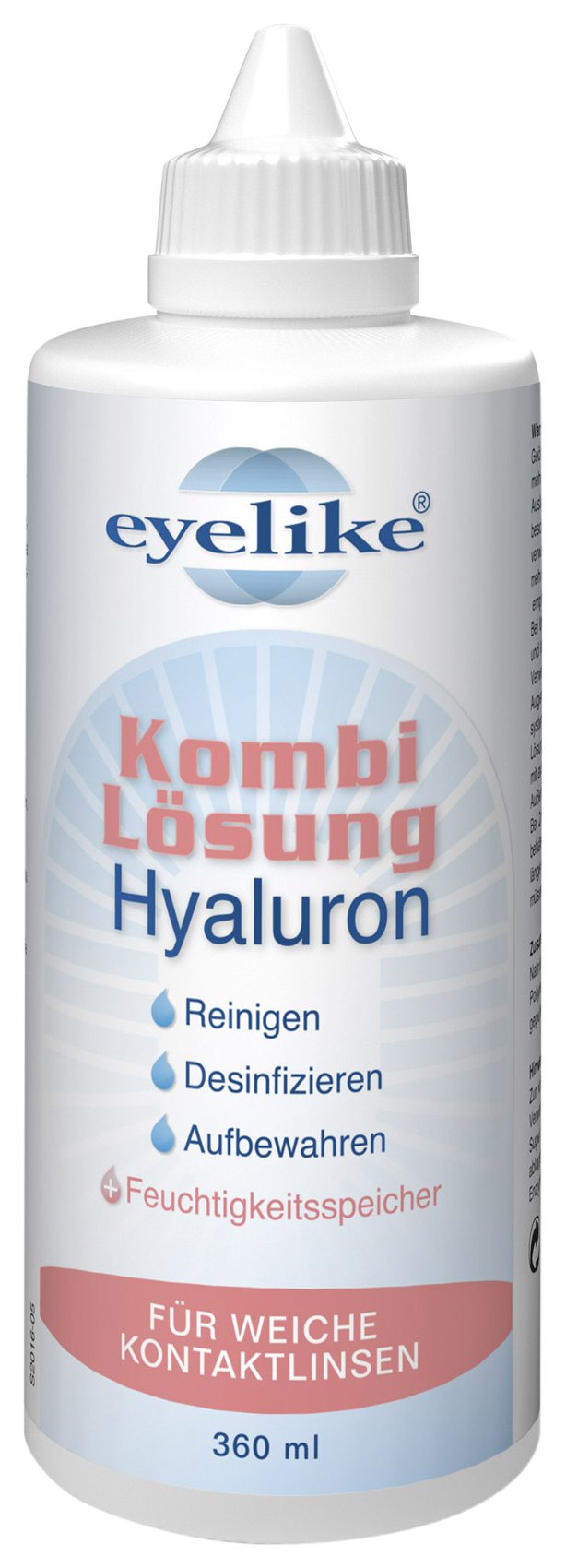 Eyelike combination solution hyaluronic acid 360 ml